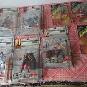 Lot Of 8 Fist Of The North Star Action Figures Kenshiro Jyuuza Kenou 200x 199x